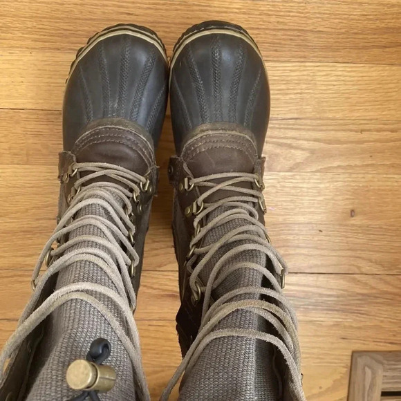 SOREL Conquest Carly Boots Sorel  sz 6 lace up great pre owned condition - Picture 6 of 8